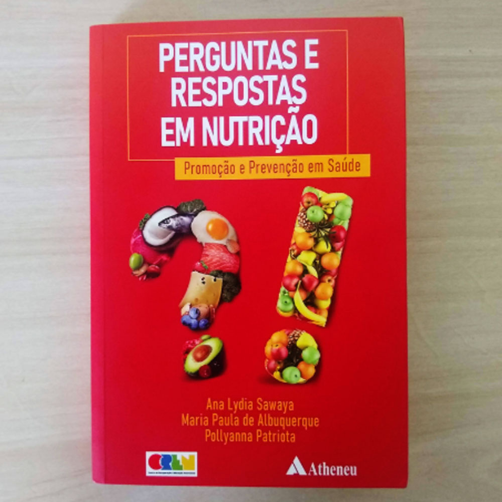 Experiência do CREN reúne as principais dúvidas sobre nutrição em livro