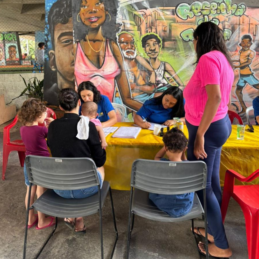 Mutirão de Peso e Altura leva cuidado e saúde ao Dia das Crianças na Arena Bela Vista