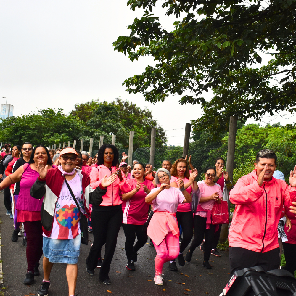 Caminhada Rosa promove saúde, acolhimento e bem-estar em mais um encontro especial