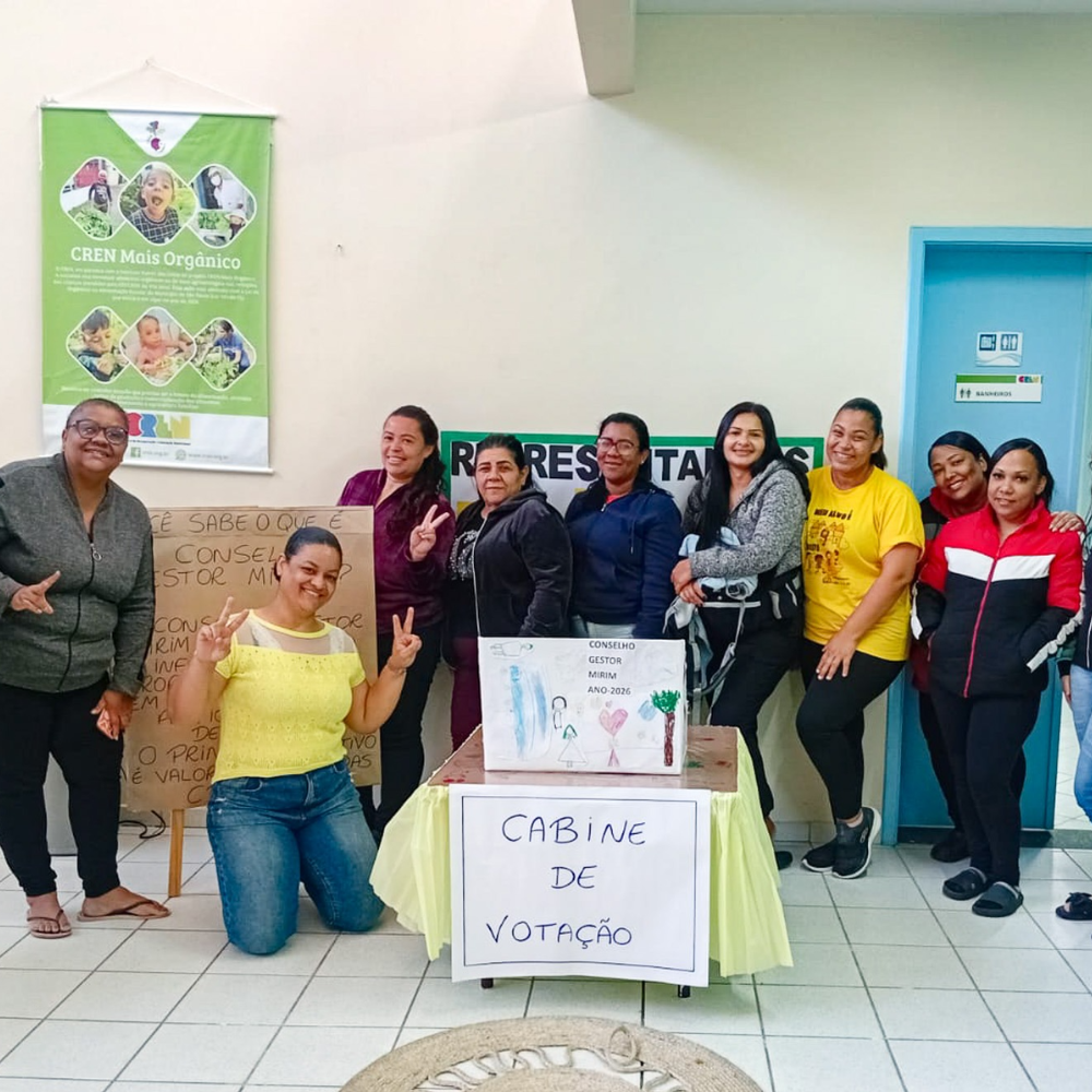 Conselho Gestor Mirim fortalece a participação das crianças no CEI-CREN