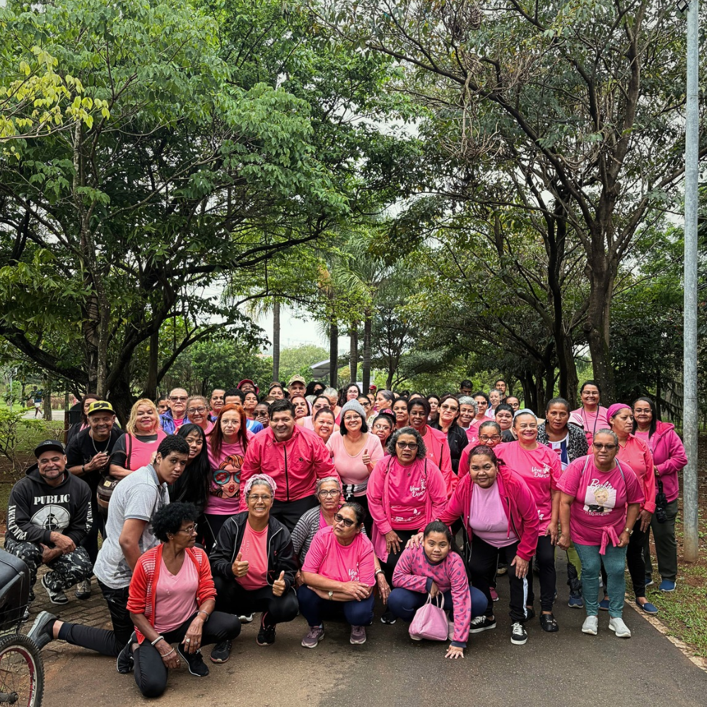 CREN realiza Caminhada Rosa em parceria com a UBS União de Vila Nova